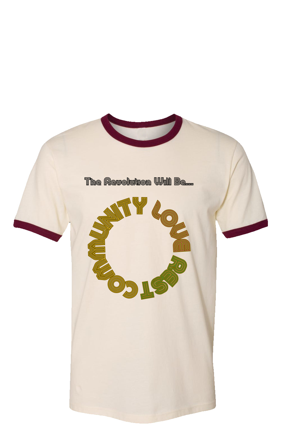 Revolution Tee (Maroon)